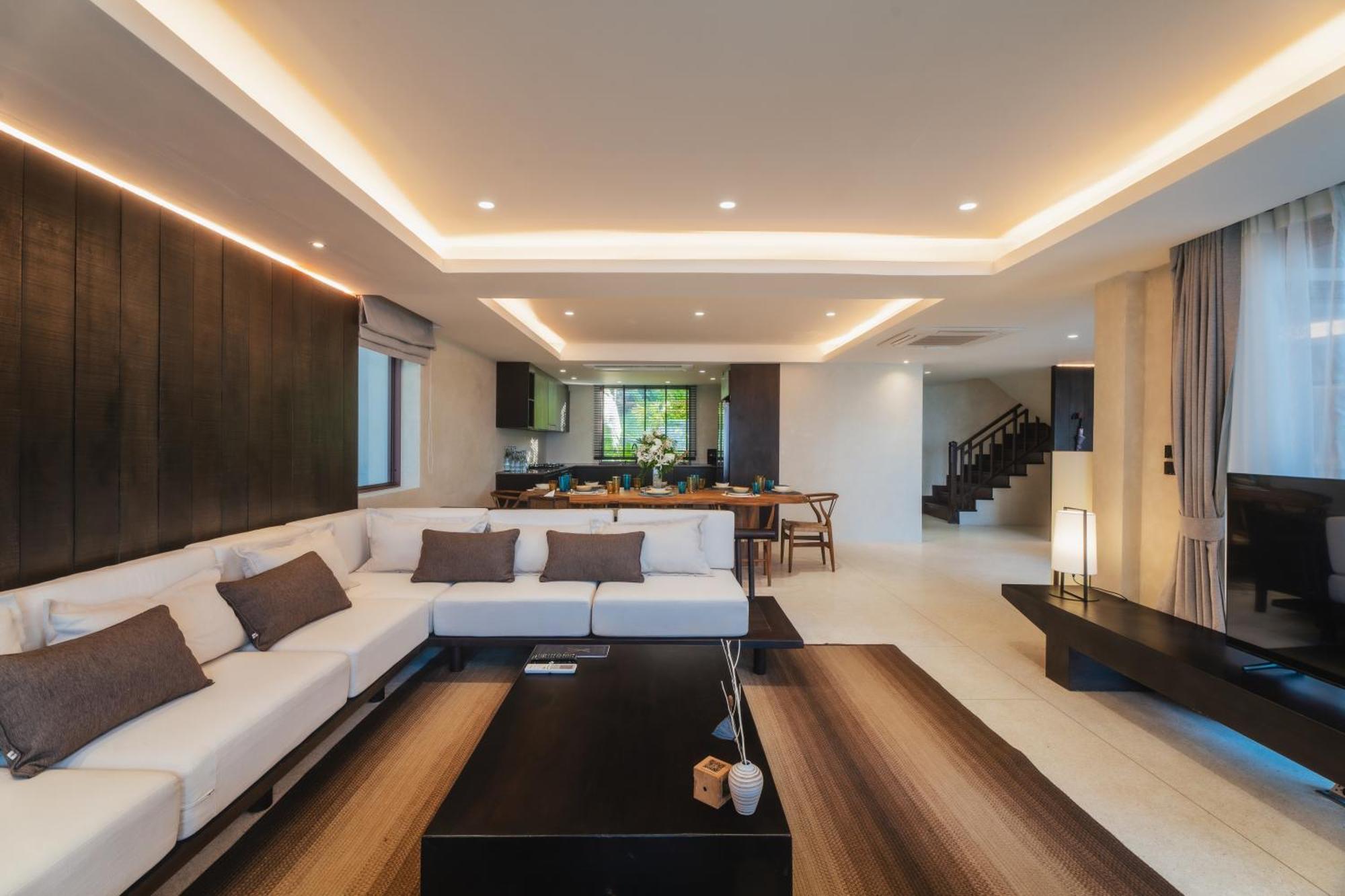 Hotel Barcelo Coconut Island, Phuket Esterno foto A living room with indirect lighting